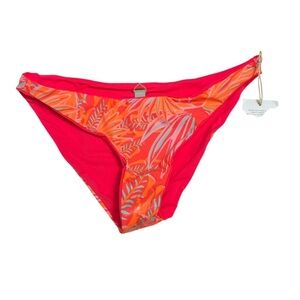 Maaji Pink and Orange Bikini Bottom